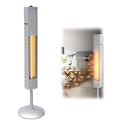 Infrarot Heizstrahler 800W Patio Heater Elektrische Heizung IP65 wasserdicht Überhitzungsschutz, Außenraumheizung für Patio-Nutzung Hinterhof