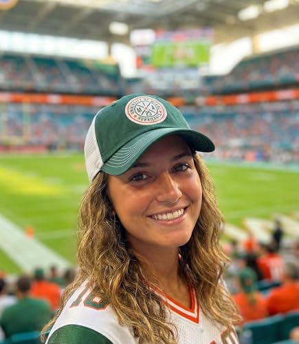 Gorra Ajustable Miami Hurricanes Verde/Blanco miniatura 4