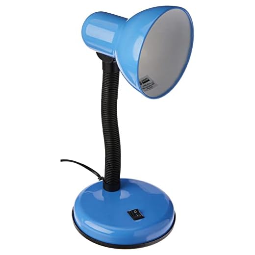 LUMINATTI BY DANURI Viking Luminária de Mesa, Azul, Até 30 W