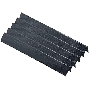 GFTIME 7535 54.6CM Flavorizer Bar Vervanging voor Weber Spirit 200 Series E-200 S-200 E-210 S-210 Met Zijknop Porseleinen Geëmailleerde Kookplaat Vervangend Onderdeel voor Weber 7534 Flavor Bars.