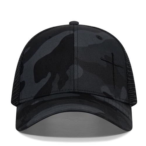 Image of Christian Hats for Men Women,Jesus Cross Hat Religious Best Gifts for Birthday /Christmas