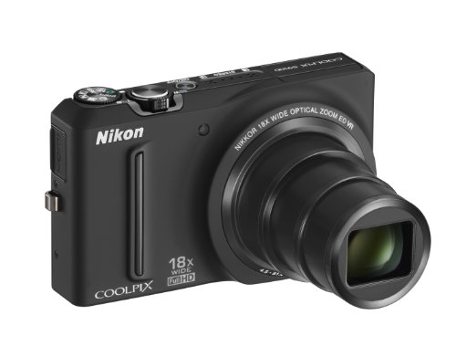Nikon Coolpix S9100 Appareil photo numérique compact 12,1 Mpix Ecran 3" Zoom optique 18x Noir - Image 5