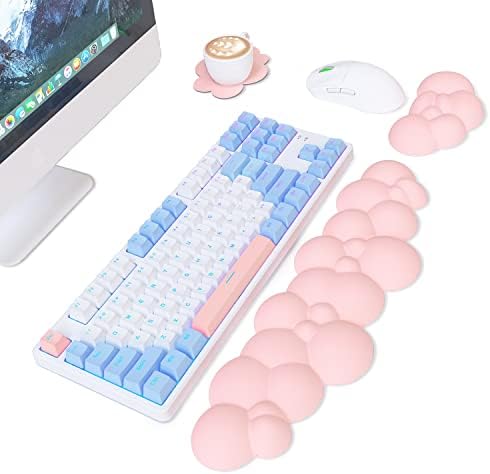 Cloud Mouse Pad With Wrist Rest, Cloud Keyboard Wrist Rest For - View #7