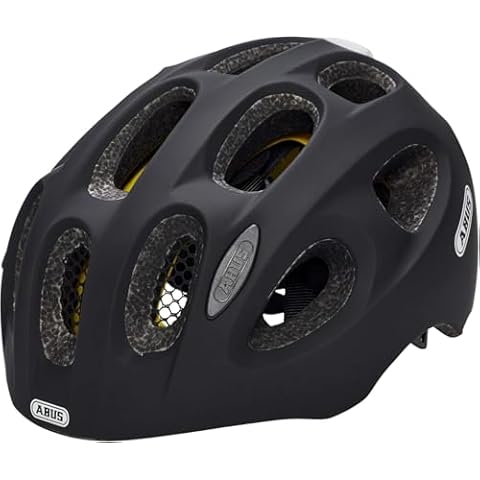 ABUS Youn-I MIPS Kids Helmet - Black Cover