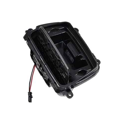 YUCKMZ Aschenbecher der Mittelkonsolen Auto Ascher mit Deckel Kompatibel mit BMW 5er F10 F11 F18 520i 525i 2010-2017 51169206347