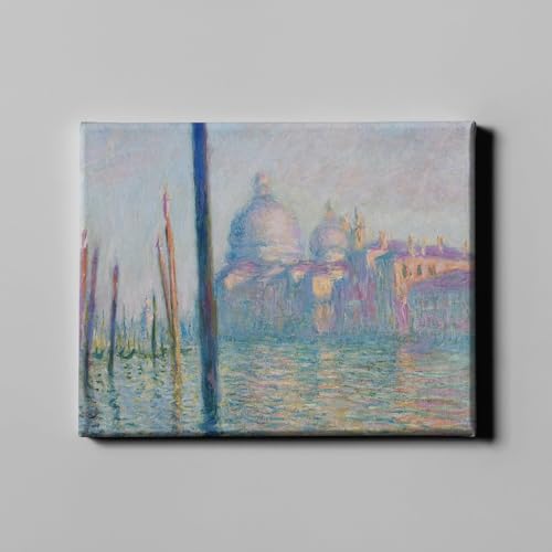 Claude Monet Le Grand Canal impression Toile Galerie XL premium
