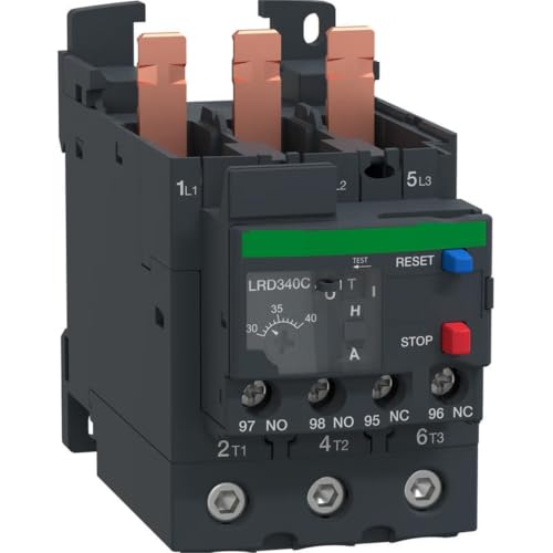 Relais de surcharge thermique LRD340C pour éviter la surchauffe des moteurs de 40A