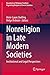 Nonreligion in Late Modern Societies: Institutional and Legal Perspectives