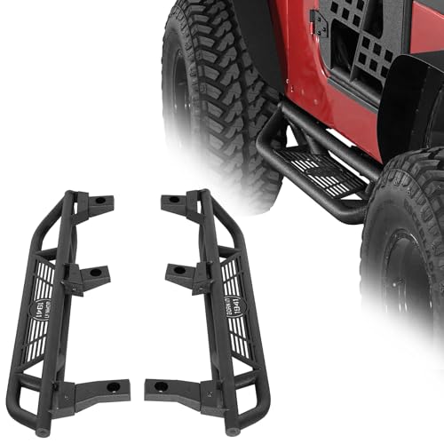 Estribos laterales fuertes para Jeep Wrangler TJ 1997-2006