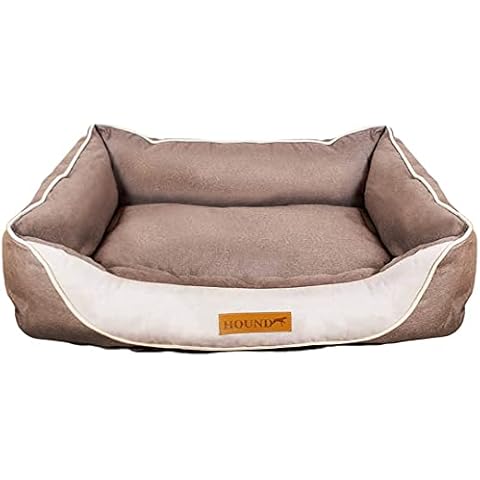 Hound Comfort Bed, Medium ,brown,white,65x50x20cm Cover