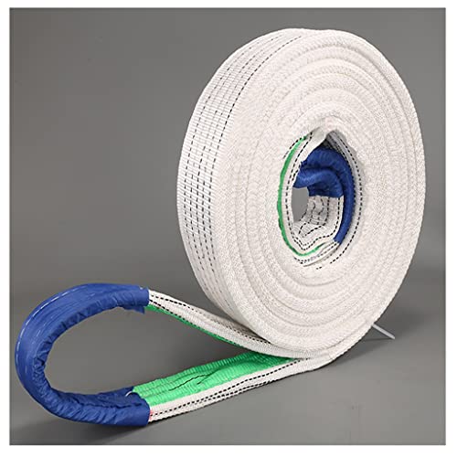 Lifting Strap Webbing Lifting Sling 6 Tonne Lifting Sling Tow Strap Cargo Sling Rated Strap Rigging Straps Durable Lifting Rope Multi-Layer Weaving (Color : 3T, Size : 5M)
