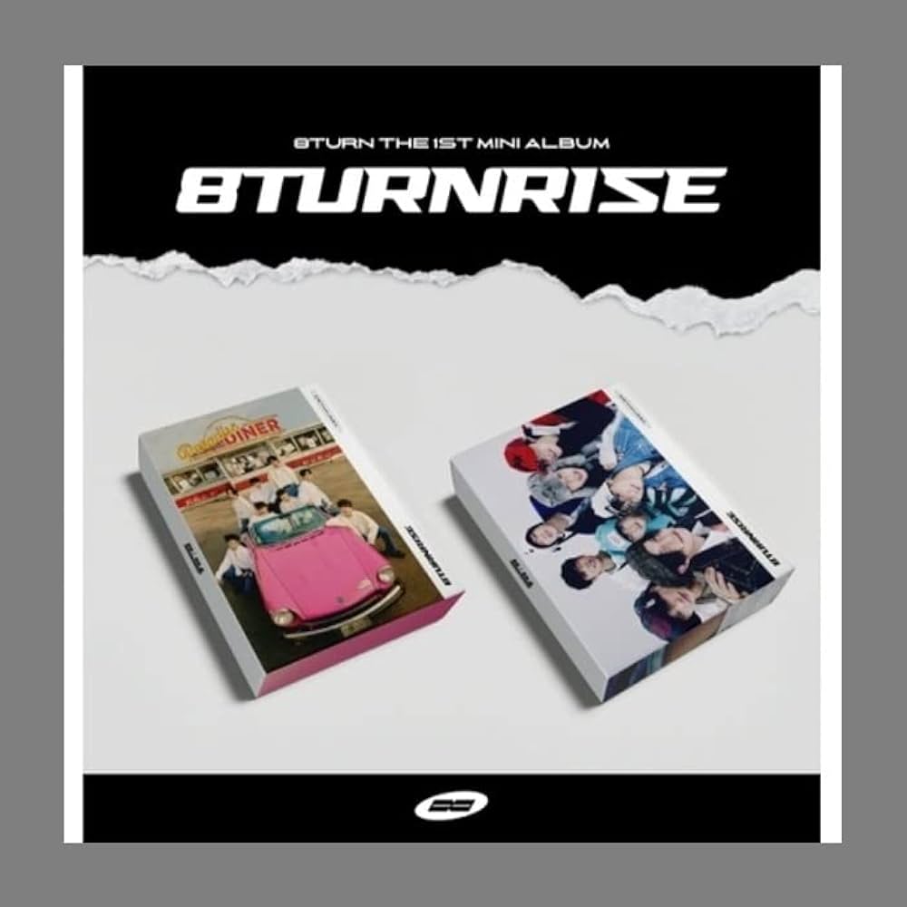 直筆サイン入り8TURN アルバム [8TURNRISE] Amazon.com: 8TURN 8TURNRISE 1st Mini Album CD+POB+Booklet+