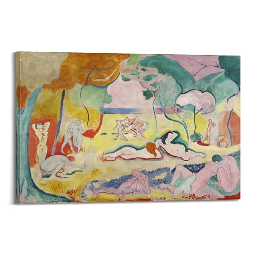 Affiche Henri Matisse 1906 pour valoriser un grand mur vide de salon ou bureau
