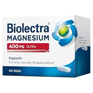 Biolectra Magnesium 400 mg Ultra Kapseln 40 Stück