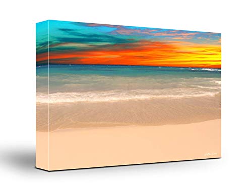 Photobankingbeach Canvas Wall Art Sunset Handcrafted Signed By Artist 16 X 24 Inches 40 X 60 Cm Unframed Living Dining Bed Bath Kitchen Office Dorm Room Home Decor Prints Dailymail