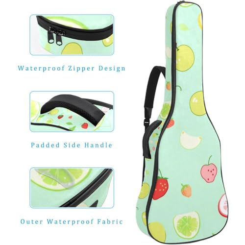 Sac pour guitare imperméable multicolore protégeant des chocs - 4