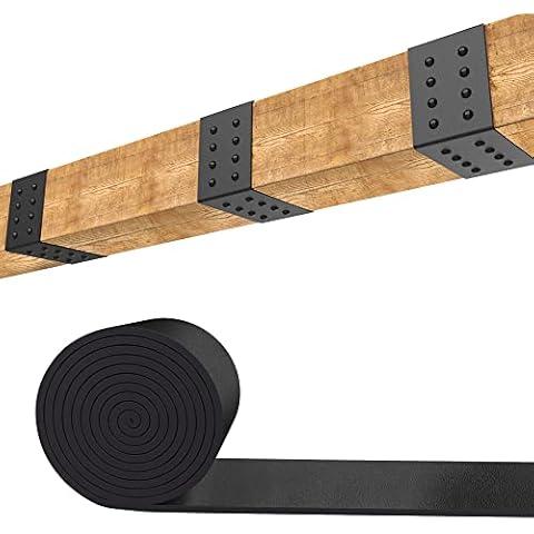 LFUTARI 5ft Faux Wood Beam Strap Cover