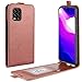 Produktbild ZHENGNING Custodia protettiva for Xiaomi Mi Anmerkung 10 Lite 5g R64 Textur Einzel Vertikal-Schlag-Leder-Schutzhülle mit Card Slots & Bilderrahmen Custodia sottile per Smartphone (Color : Brown)