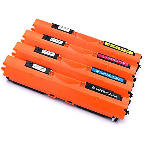 Office Ink Toner Reemplazo de Cartuchos de tóner compatibles para HP 126A CE310A CE311A CE312A CE313A 130A CF350A CF351A CF352A CF353A CP1025 CP1020 Pro 100 MFP M175a M175nw M275 TopShot M275a M275nw