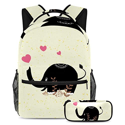 Sac à dos avec trousse ergonomique pour soulager le dos des adolescents