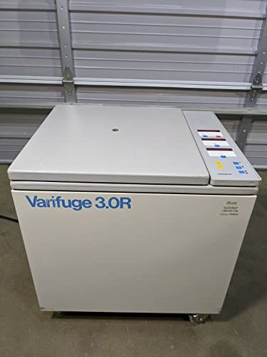 Heraeus Varifuge 3.0R Refrigerated Centrifuge / 8074 Rotor 8080B & 8083A Buckets