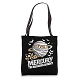 Mercury the Menacing Mummy Halloween Planets Matching Tote Bag