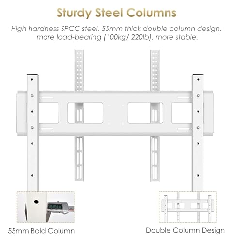 Soporte móvil para TV para 32-70 pulgadas ajustable miniatura 5