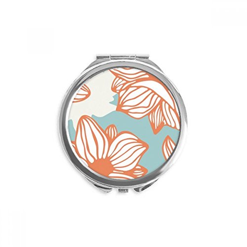 Miroir rond maquillage compact fini les retouches ratées miroir de poche portable