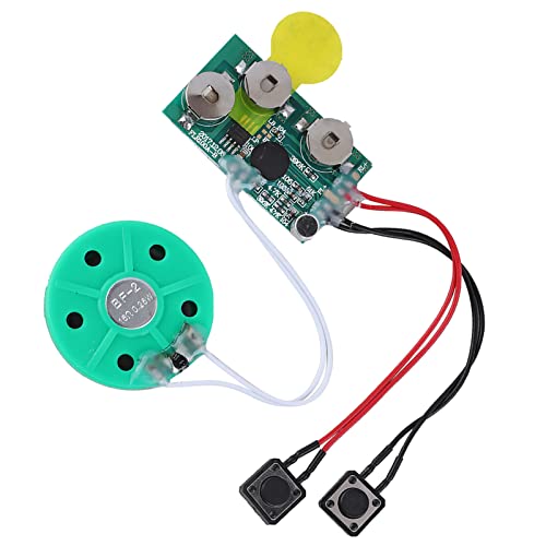 Chip de Cartão de Felicitações DIY 4 Minutos Gravável Chip de Som de Voz Cartão de Felicitações de V