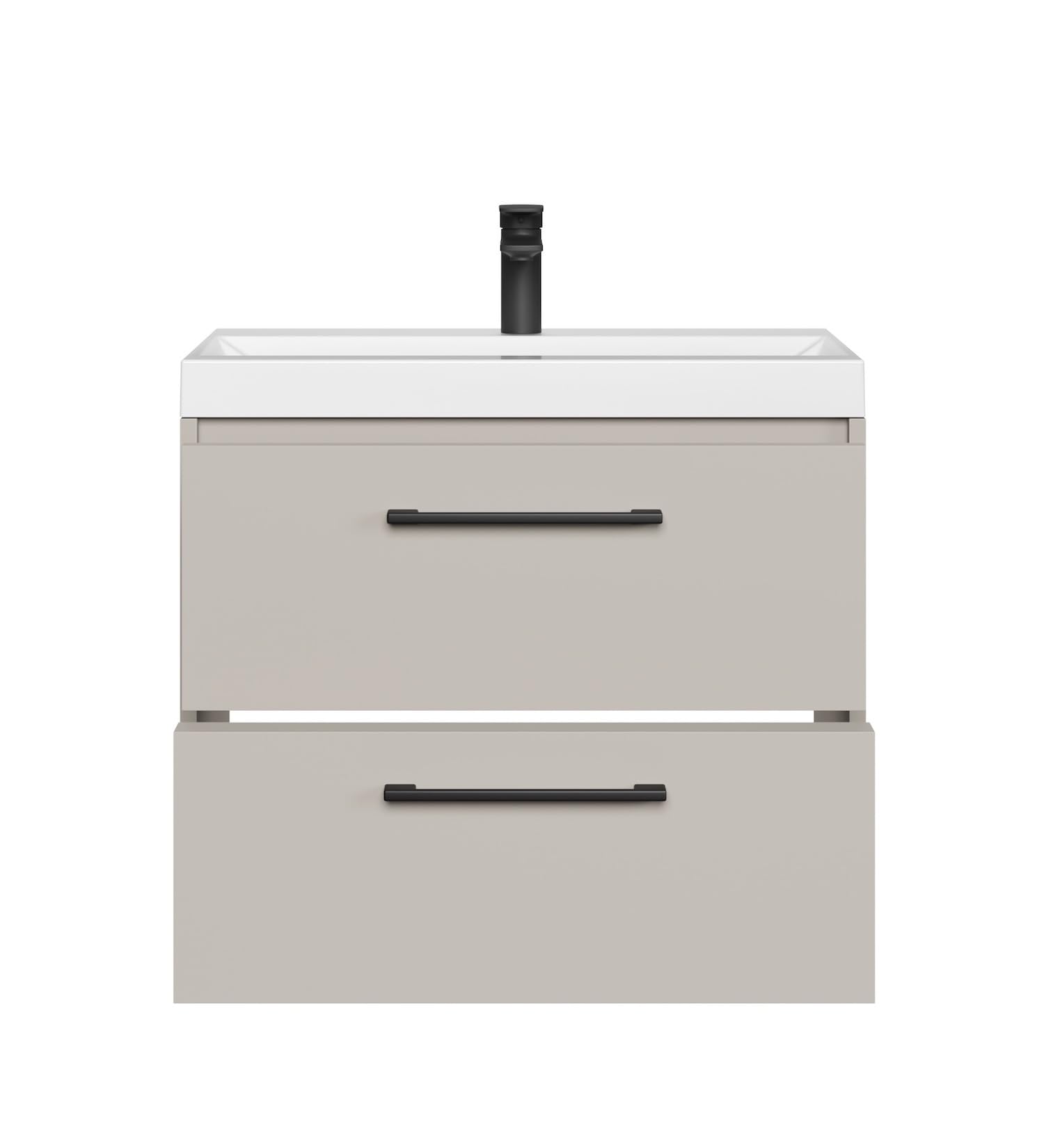 Juego de muebles de baño Florence (cachemira, armario bajo con lavabo)