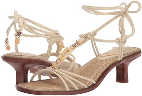 Sam Edelman Women's Dacie Heeled Sandal, Modern Ivory, 5.5 | Image 6