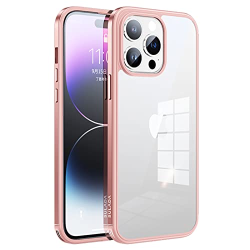 Coque iPhone 14 anti-jaunissement rigide pour éviter les bris d'écran et rayures