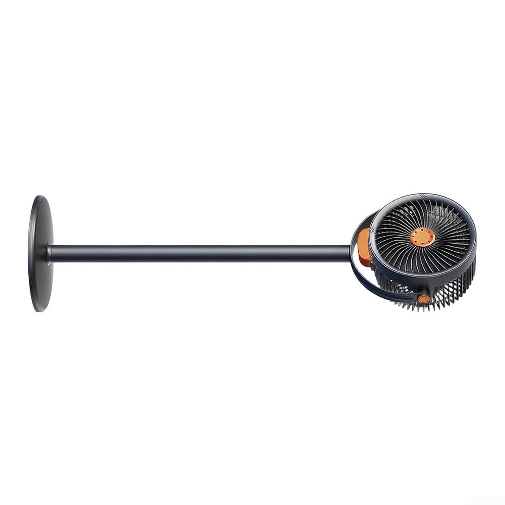 Ventilador de pie silencioso de 20 dB, motor CC para dormitorio (blanco) | Sonido de 20 dB, ideal para dormir, tecnología de motor CC, 3 niveles de viento, carcasa gris o blanca