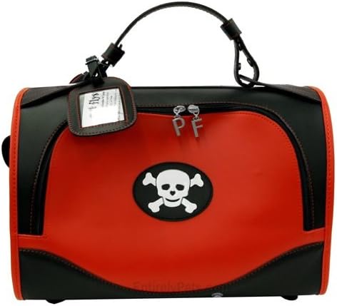 Pet Flys Happy Pirate Skull Carrier, Size: Super