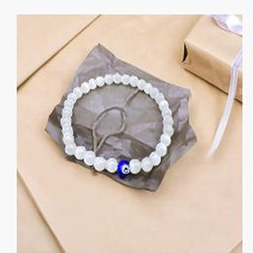 Image of Honbon Fancy Designer Beads Evil Eye Charms Bracelet,Handmade Unisex Nazar Bracelets,Friendship Band for All -Girls, Boys, Men & Women