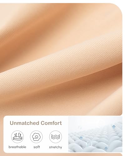 Charmi Teen Girls Seamless Underwear No Show Panties Full Coverage Pack of 63