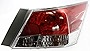 Evan-Fischer Tail Light Assembly Compatible with 2008-2012 Honda Accord Sedan Passenger Side