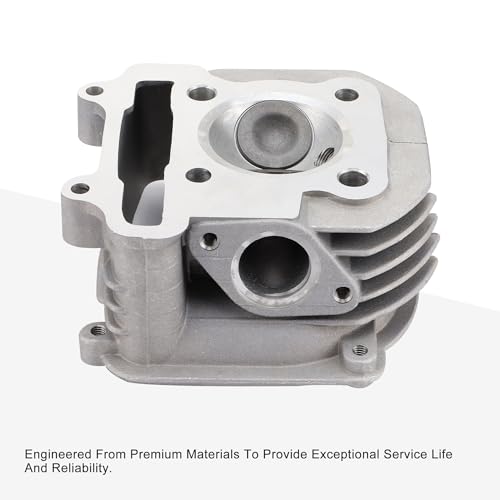 GOOFIT 47,5 mm Zylinder Kopf mit Dichtung Ersatz für 4 Takt GY6 150 cc ATV Scooter 157QMJ Motor Teil