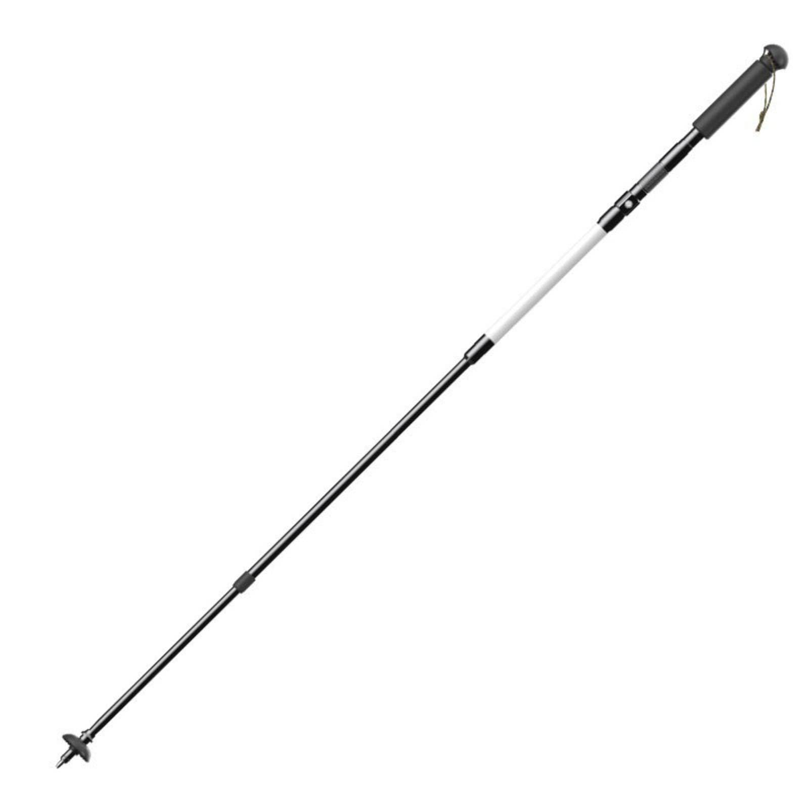 Aluminum Alloy Folding Trekking Pole Foldable LED Trekking Pole Adjustable Length LED Hiking Stick Lightweight for Trekkers, Hikers, Night Walking, G16 Luminous-image-0