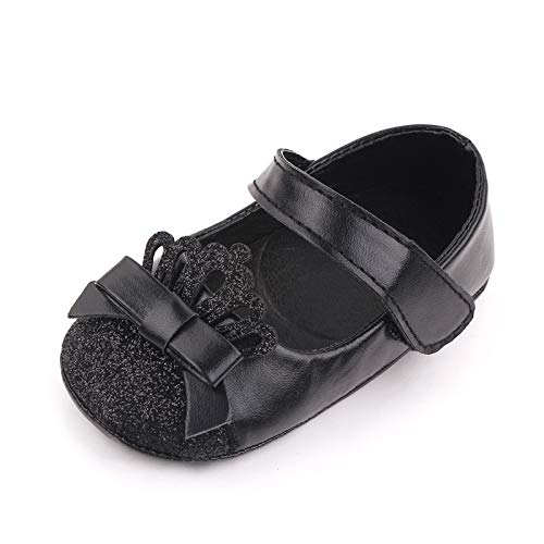 Infant Size 4 Shoes Girls Leather Shoe Kids Girls Princess Shoe Soft Toddler Walking Crown First Baby Shoes Kid Ear3