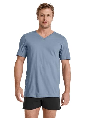 Jockey T-Shirts for Men - V Neck Undershirts, Cotton Men's T-Shirts - 3 Pack3