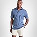 Vineyard Vines Bradley Stripe Sankaty Polo, Blue/Sum Evening, XXL
