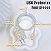 CameCosy Cute Cable Protector Compatible for iPhone Apple Charger with Pretty Colorful Butterflies Pattern,Data Cable USB Type C Cord Saver Phone Charger Protector for iPhone 11 12 13 14 15 Pro Max