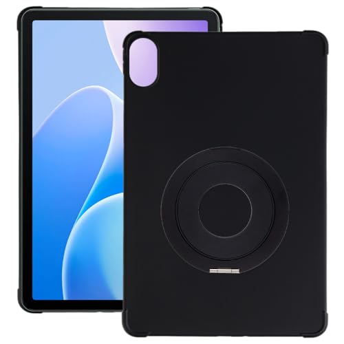 Housse Infinix Xpad 20 2025 Antichoc avec Poignée Support de Bureau Ajustable en Noir Intense