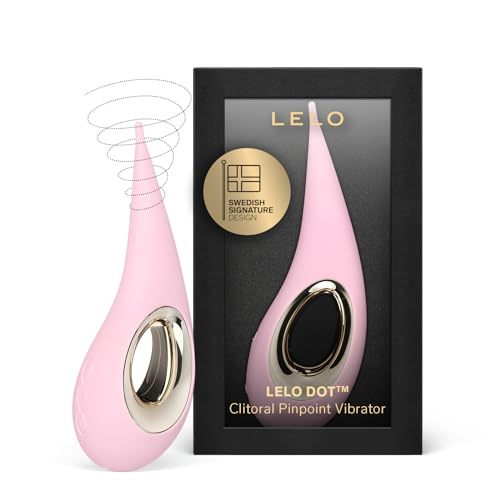 LELO DOT Sex Toy Clitoridien ciblé, Stimulateur au mouvement elliptique, doté de huit modes de plaisir, Sex Toys Vibromasseurs Femme, Pink