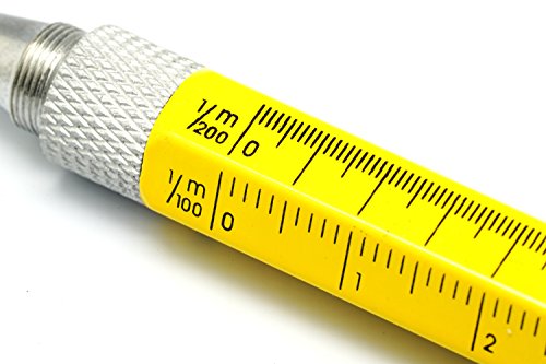 Screwdriver Pen Pocket Multi-Tool By Edgeworks – Multi-Functional & Sturdy Aluminum Diy Tool, With Screwdriver, Stylus, Bubble Level, Ruler & Phillips Flathead Bit, Unique Gift Idea - Yellow #TOP5