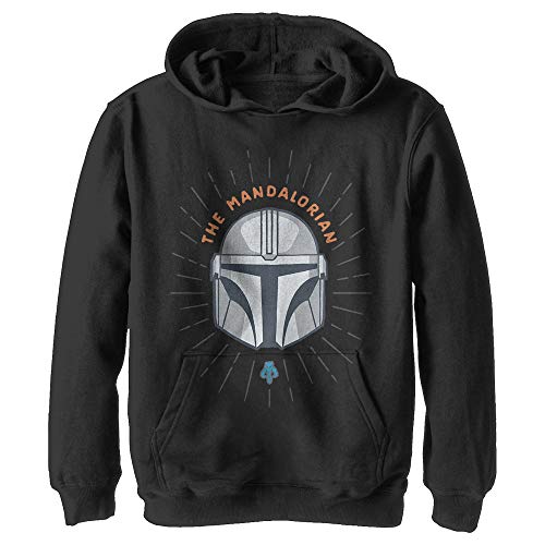 Image of STAR WARS Boys' Simple Shield Hooded Sweatshirt, Black, XL