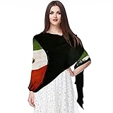 mexico bufanda verde Material: 100% poliéster satén gasa sensación de seda, bufanda de gasa transparente, suave, ligera y transpirable, colores brillantes y textura fina, tela fina acogedora, cálida en invierno, ventilada durante el verano. Añade estilo e impacto a tu look con esta exclusiva bufanda de estampado animal de cebra marrón.