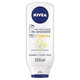 Cuidado 24 horas. Nivea En Ducha Hidratante Corporal Reafirmante 24 Horas y Q10 Care Plus 250 ml