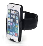 iPhone 5/5s Armband Case (Not for iPhone 5c) by GoodShells – for Running and Sports (Hard and Black)